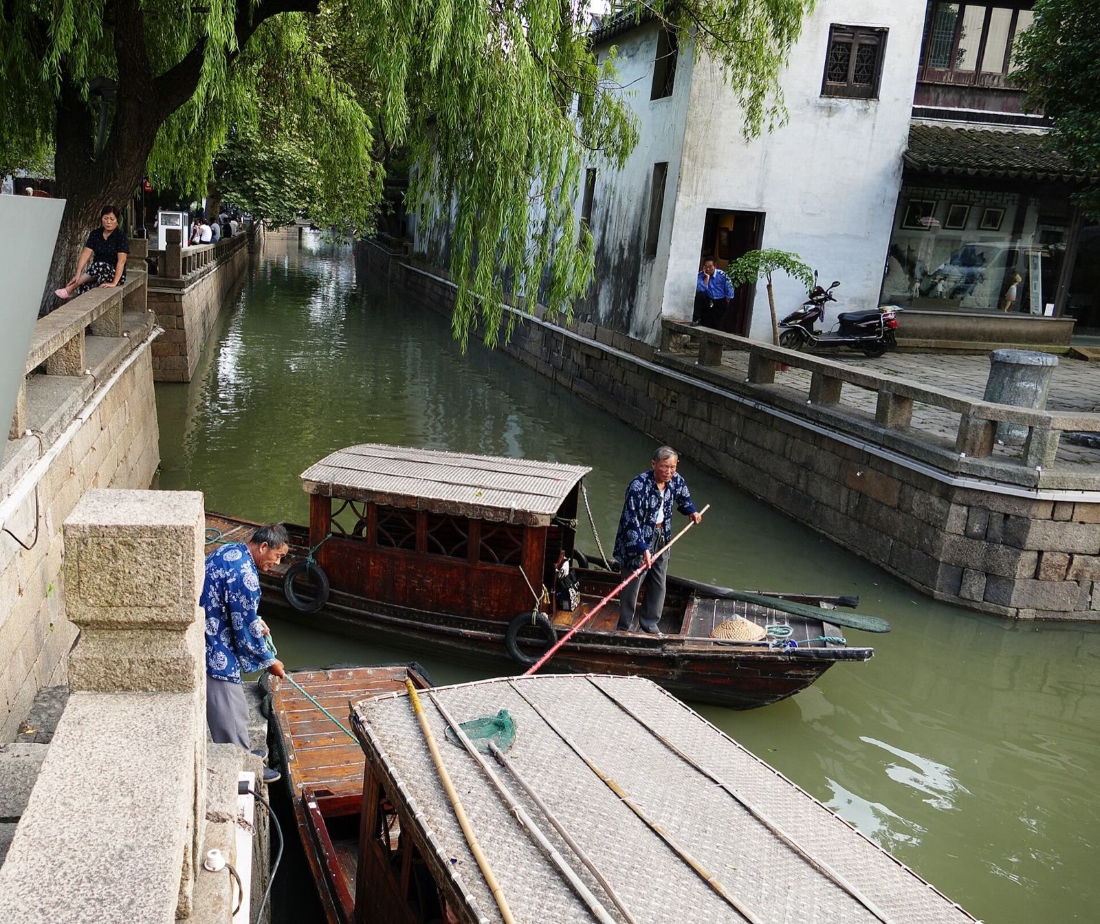 Suzhou classical gardens and Pingjiang Road canal lanes
